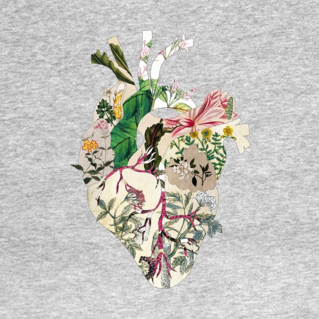 Vintage Botanical Heart by BiancaGreen